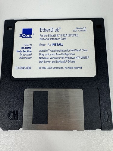 3com etherdisk 3c509b - etherdisk,