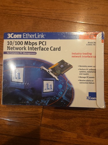 New unopened 3com etherlink - unopened,