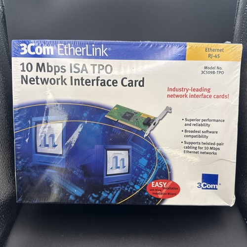 3com etherlink bit isa - etherlink, 16-bit